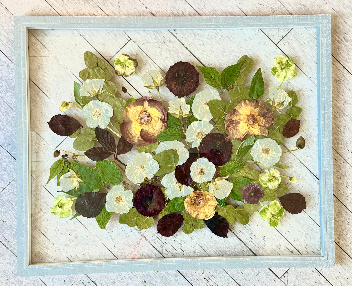 Personalized Pressed Flower Art