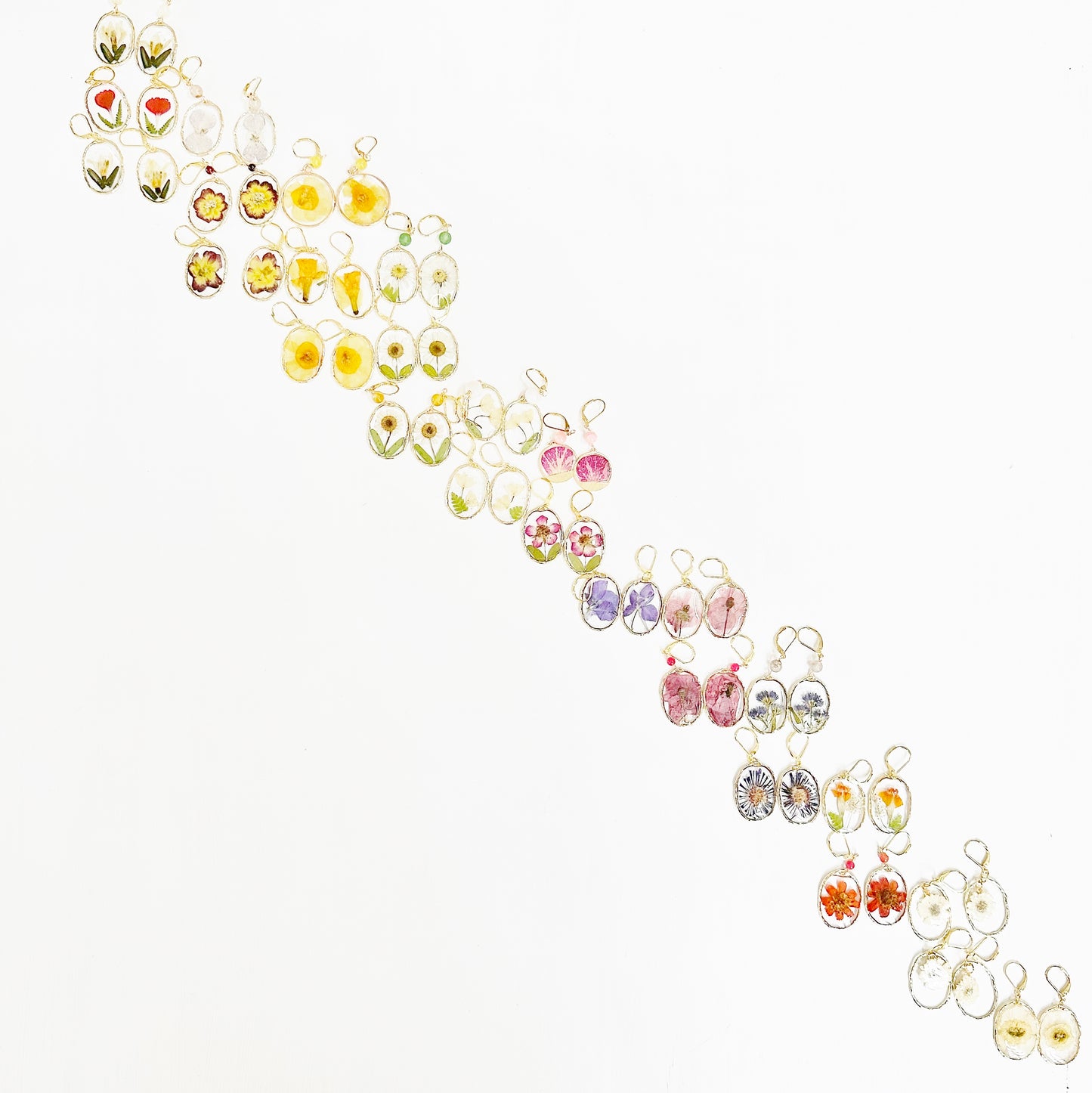 Birth Flower Earrings