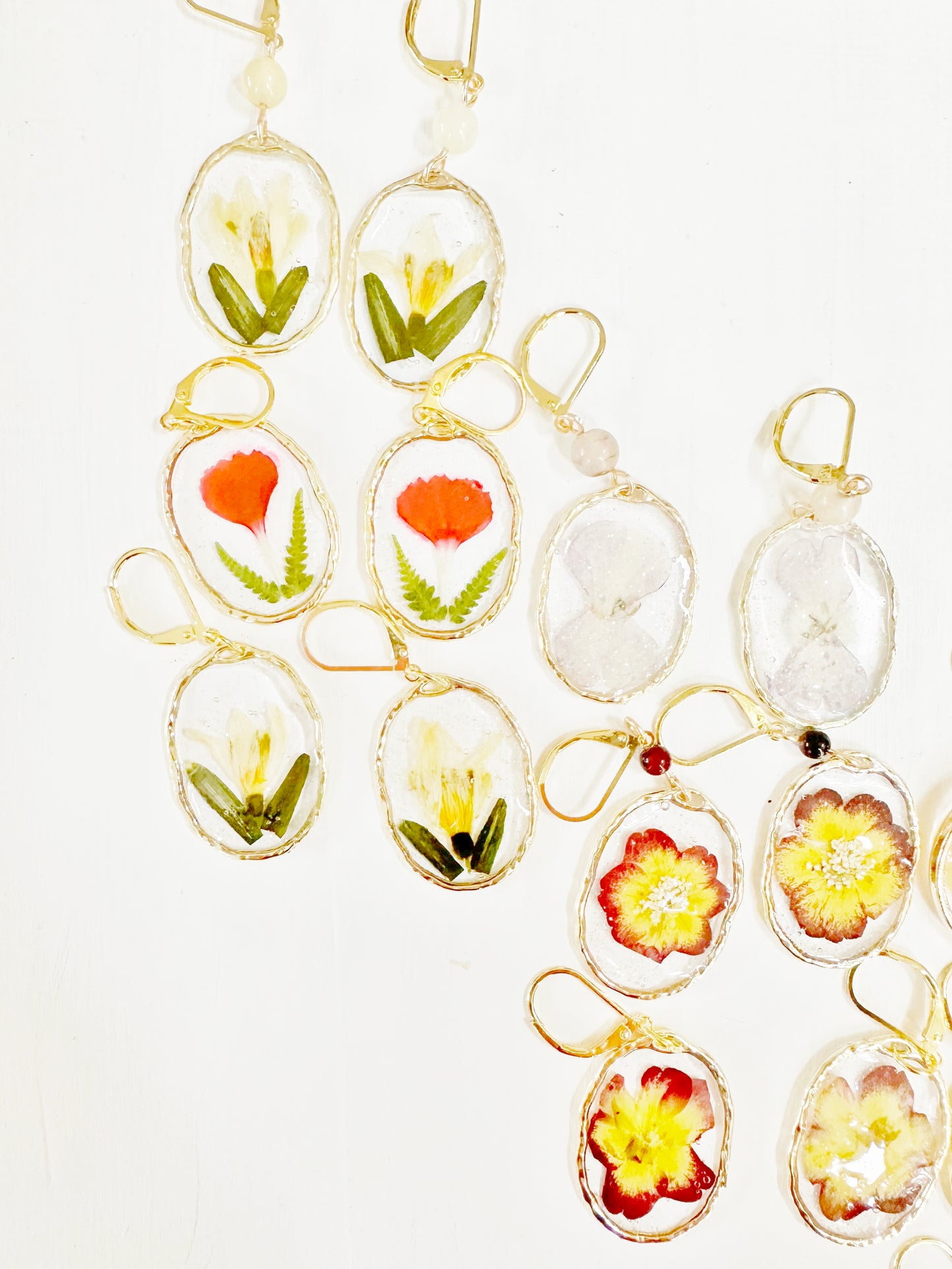 Birth Flower Earrings