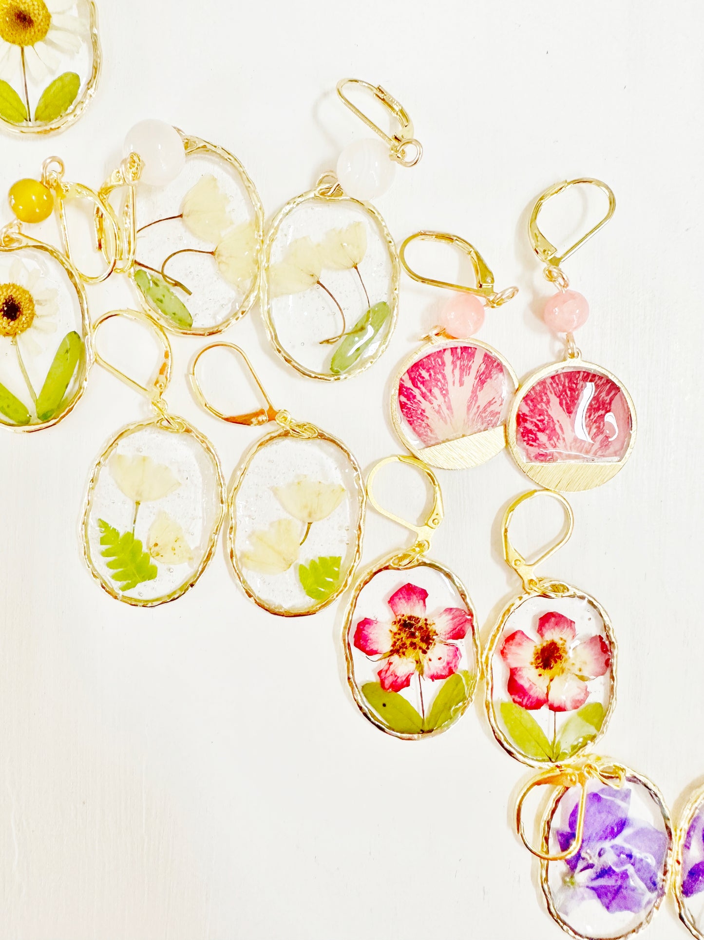 Birth Flower Earrings