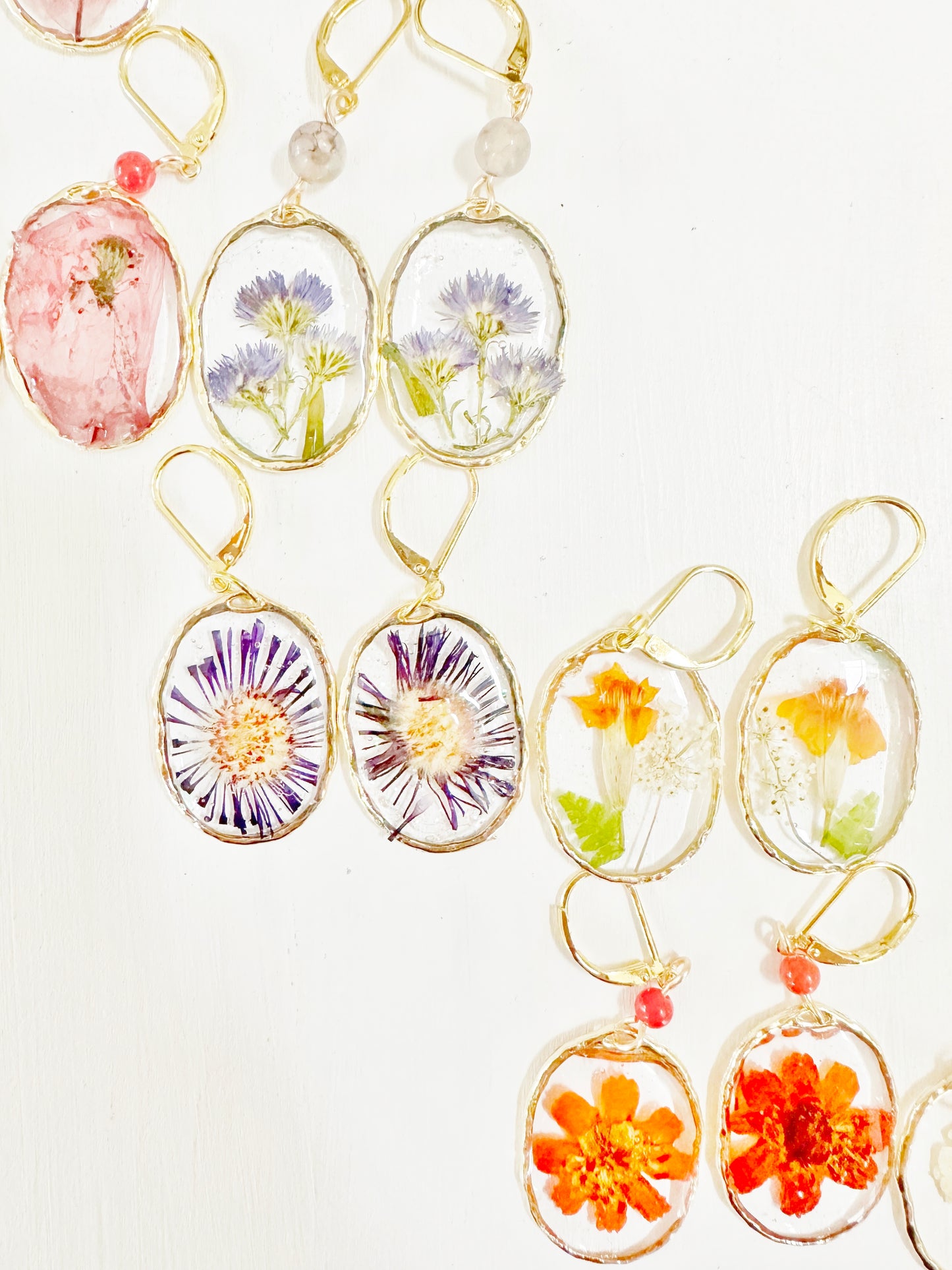 Birth Flower Earrings