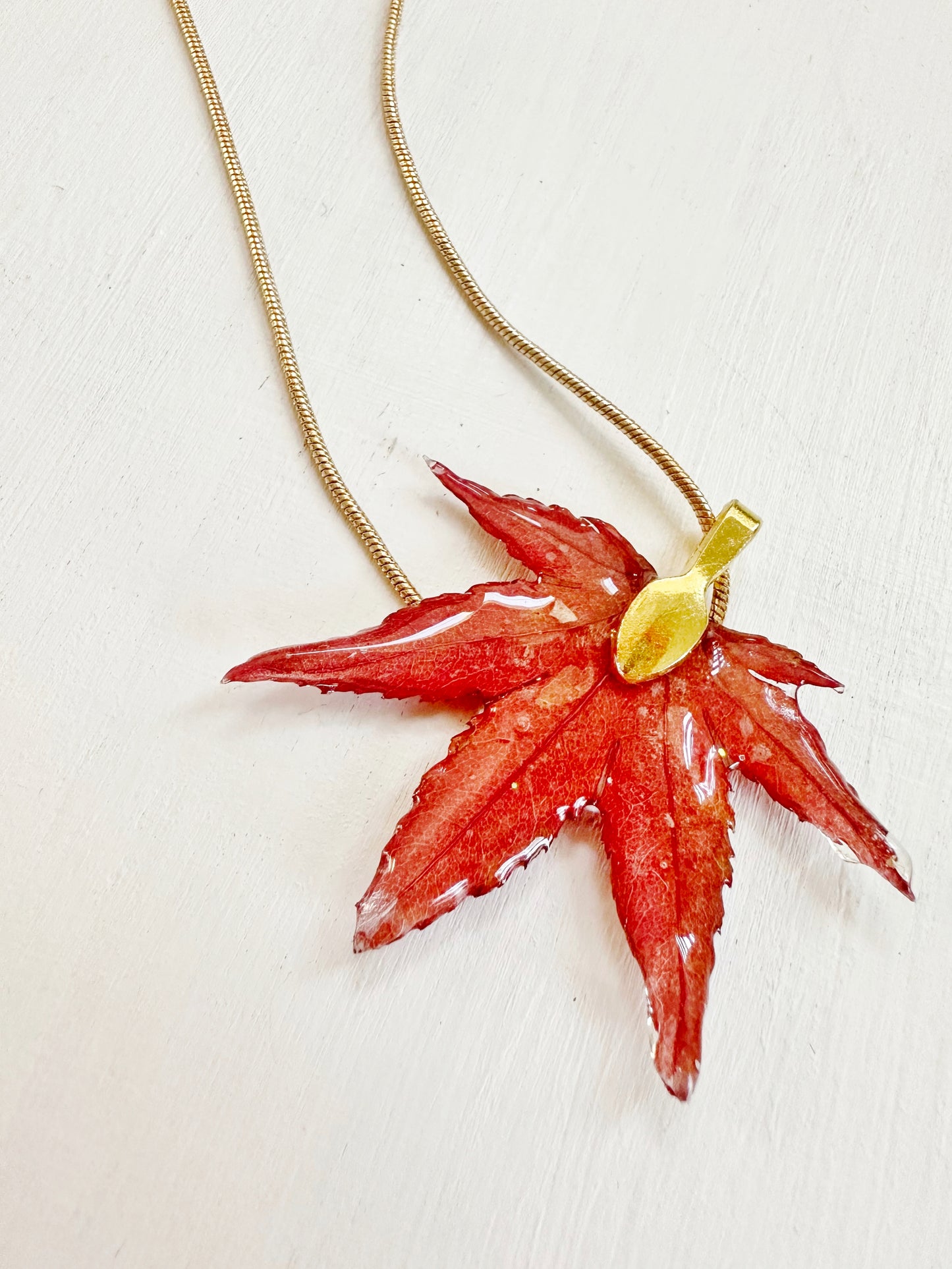 Maple Leaf Necklace