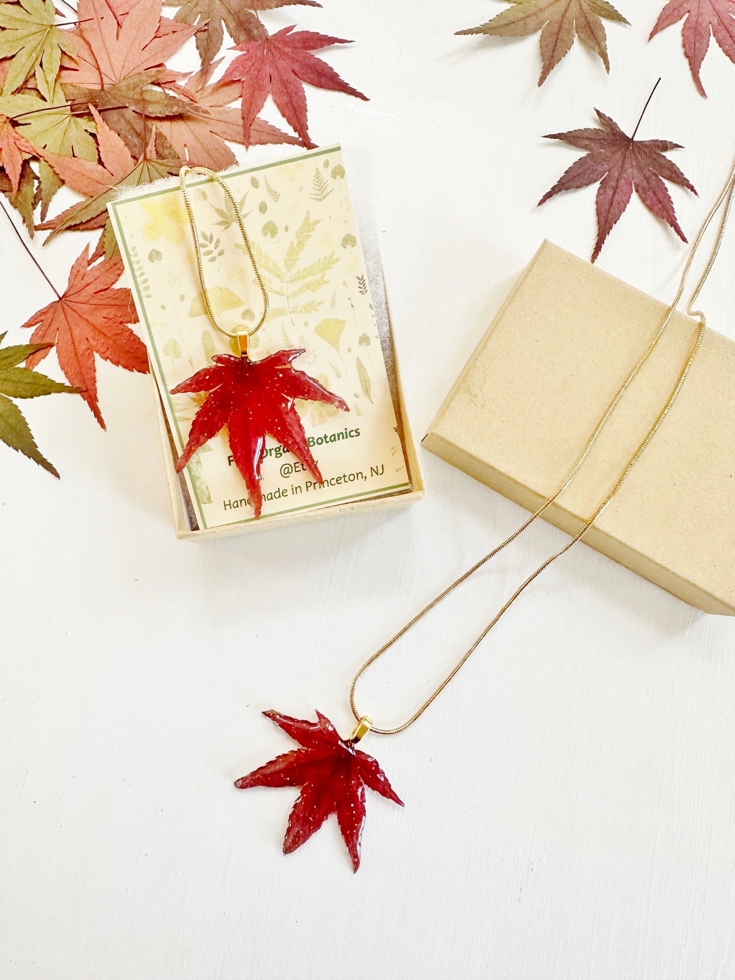 Maple Leaf Necklace