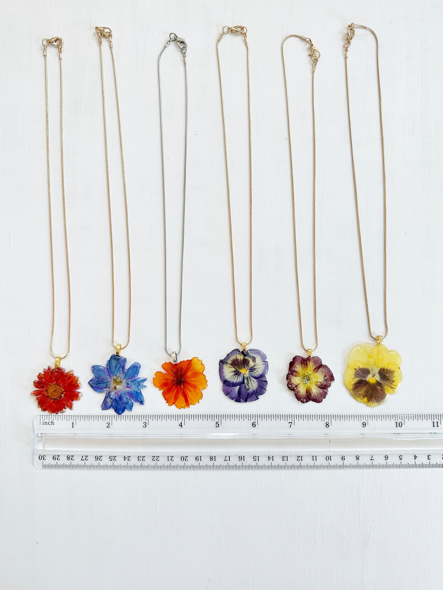 Birth Flower Necklaces