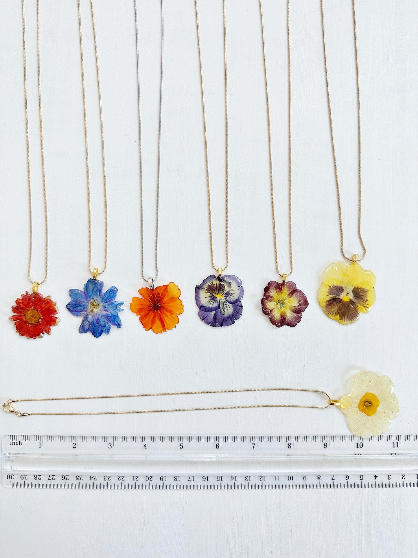 Birth Flower Necklaces