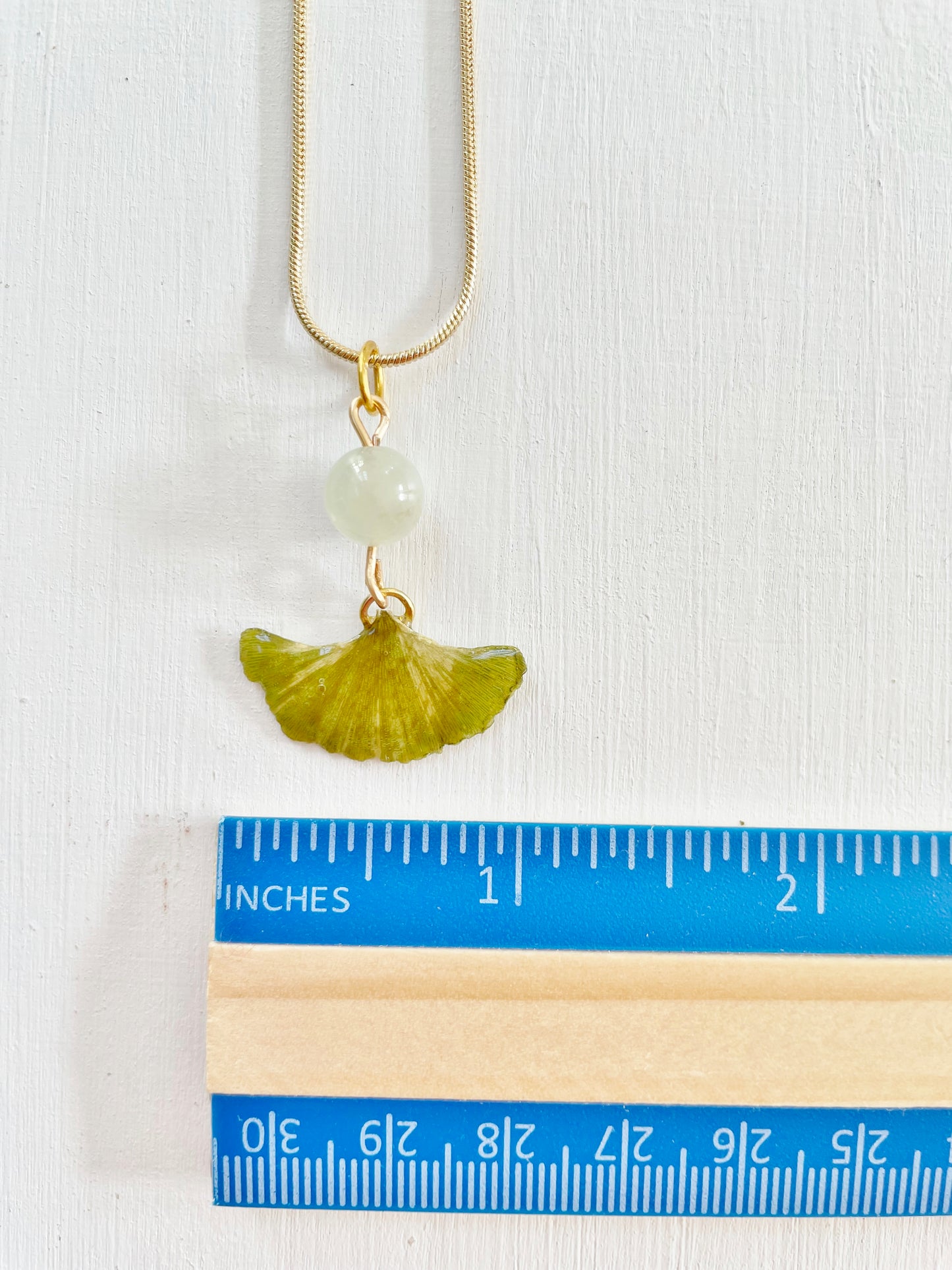 Ginkgo Leaf Necklace