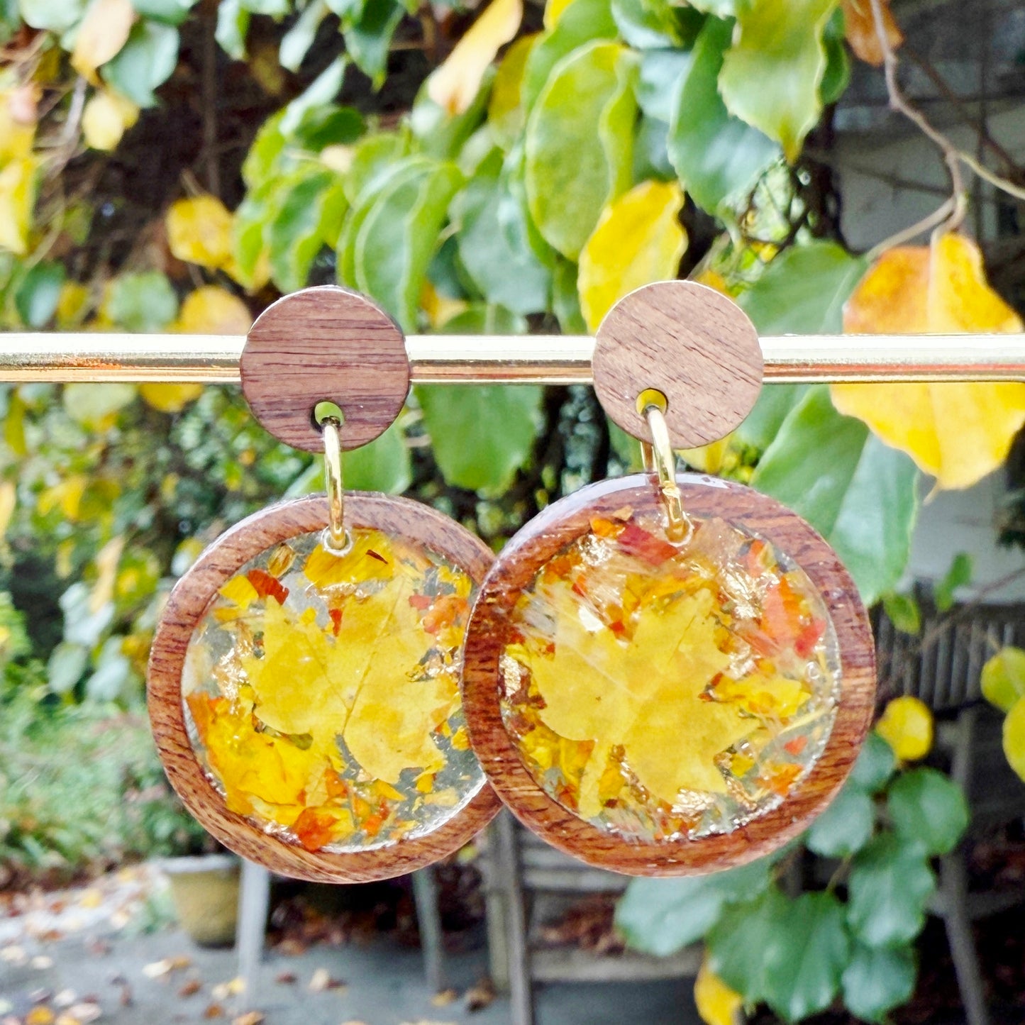 Autumn in the Woods earrings