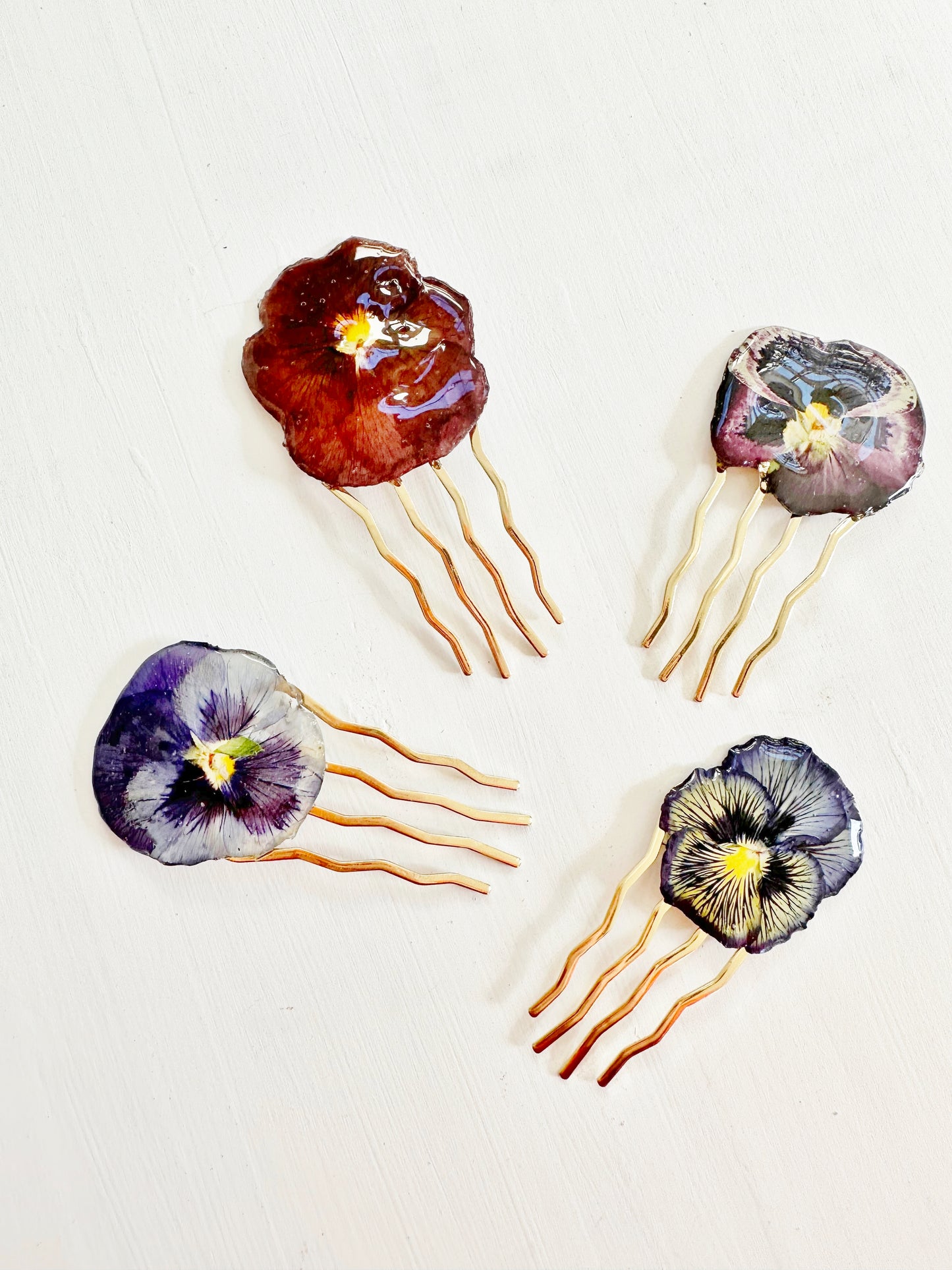 Pansy Hair Forks