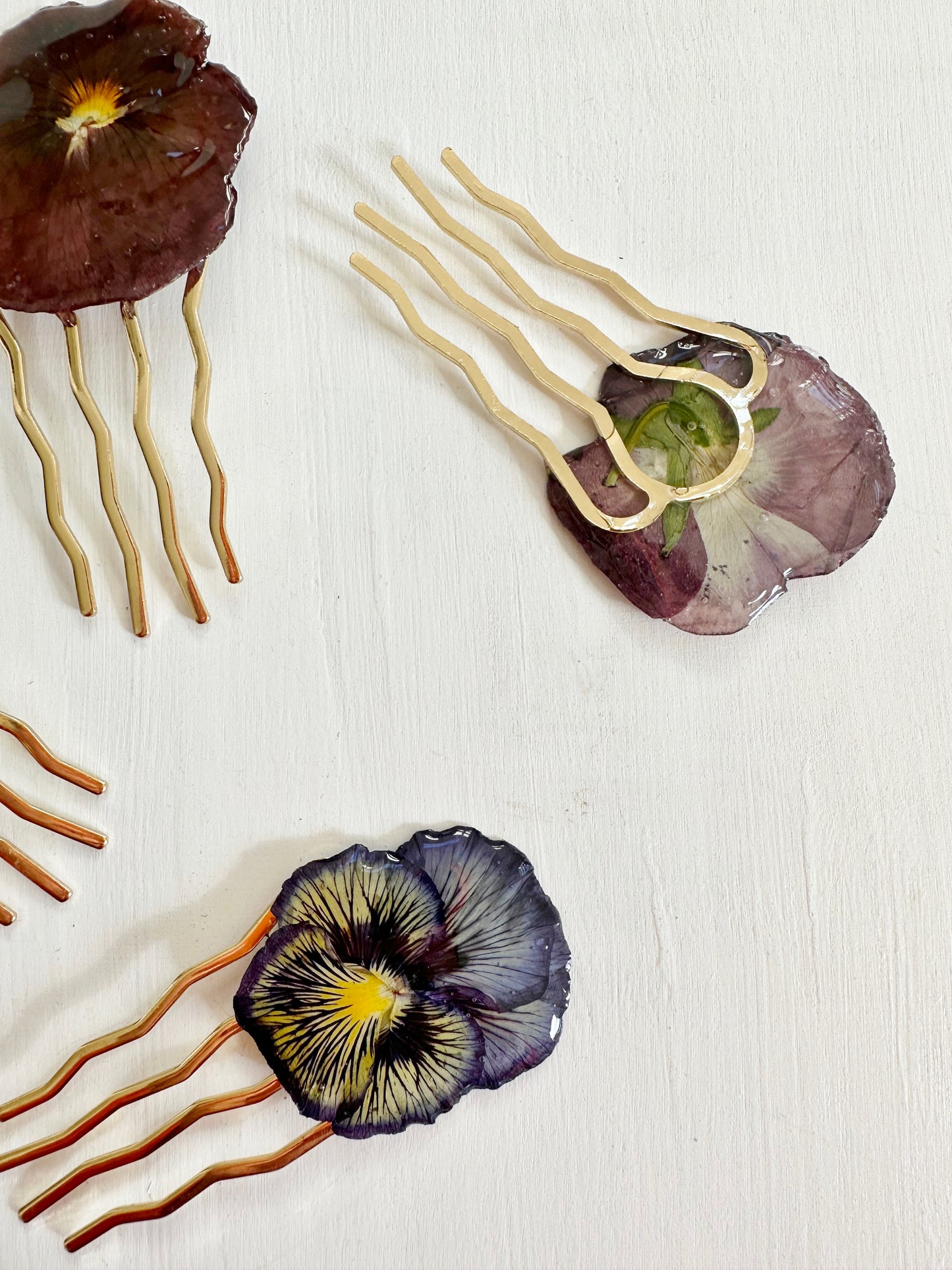 Pansy Hair Forks