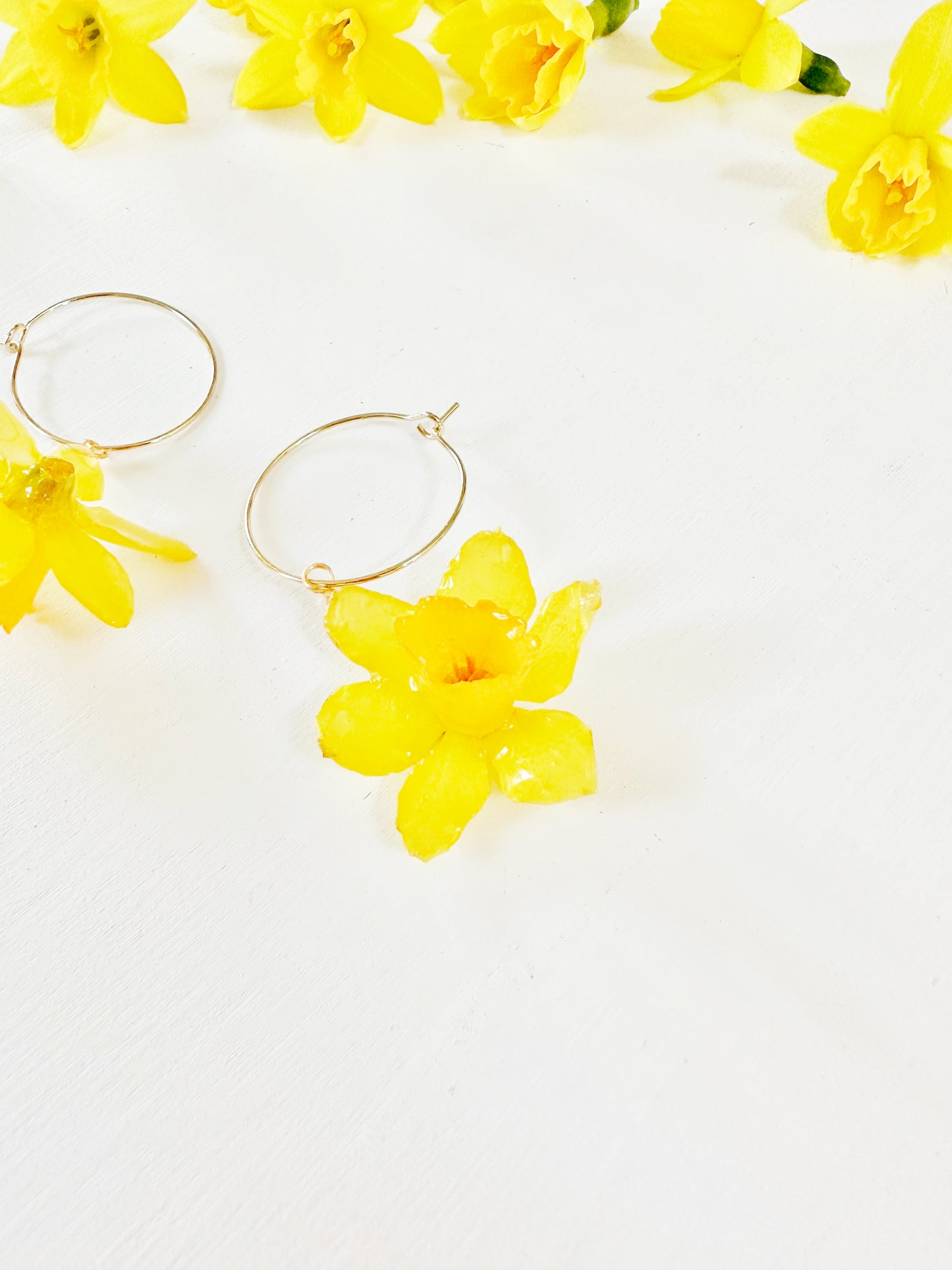 Daffodil Earrings (March Birthday)