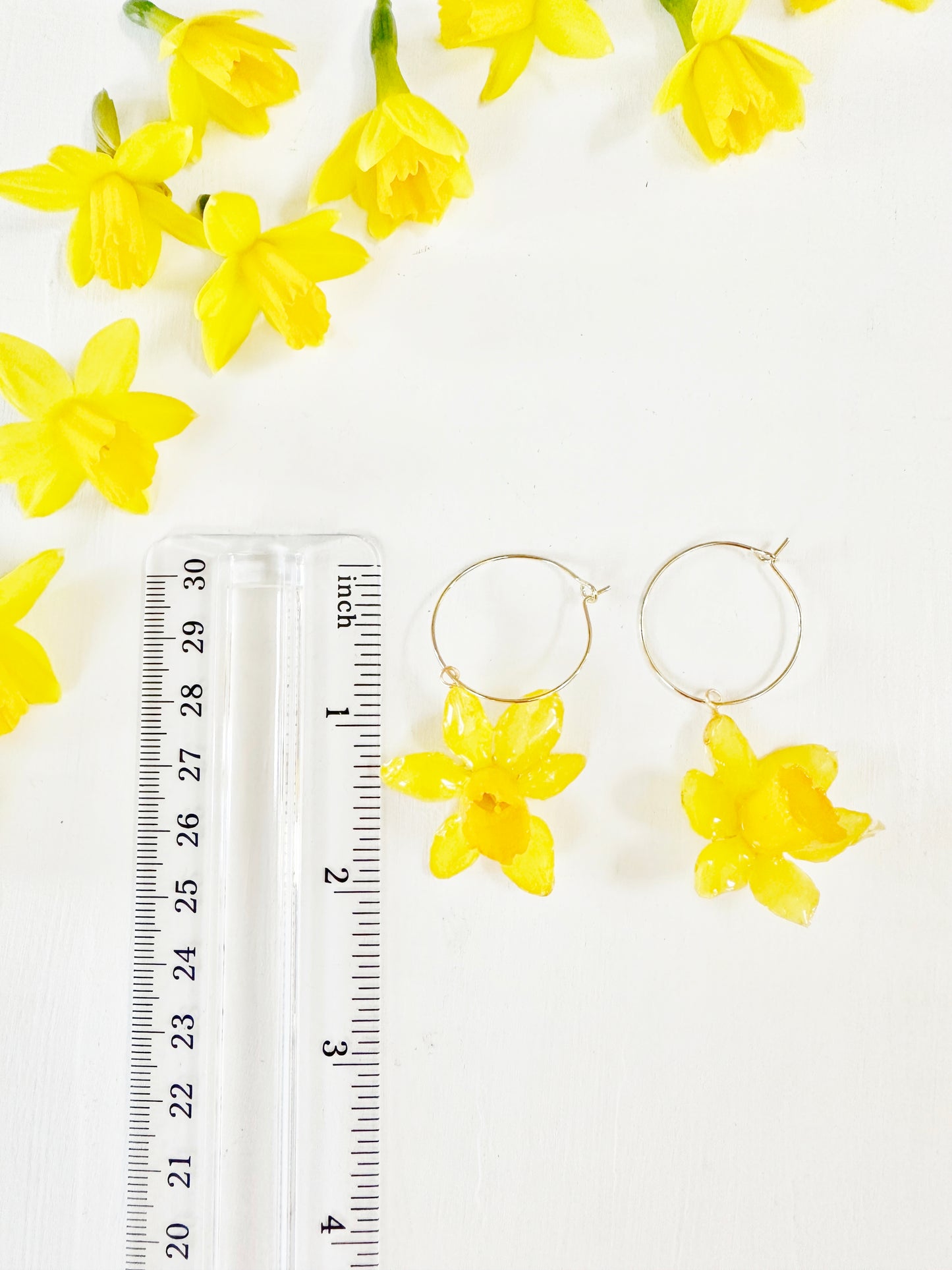Daffodil Earrings (March Birthday)