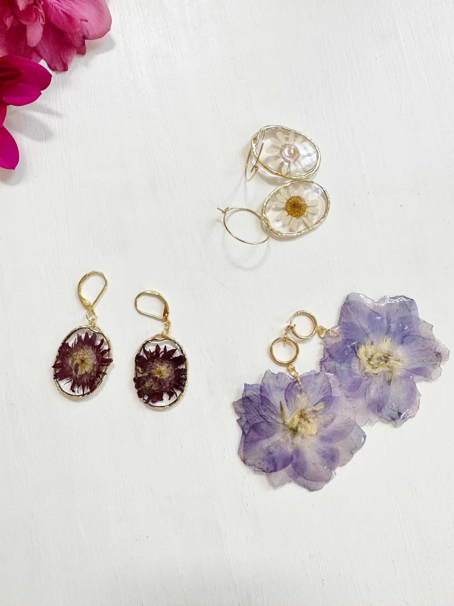 Chrysanthemum Earrings