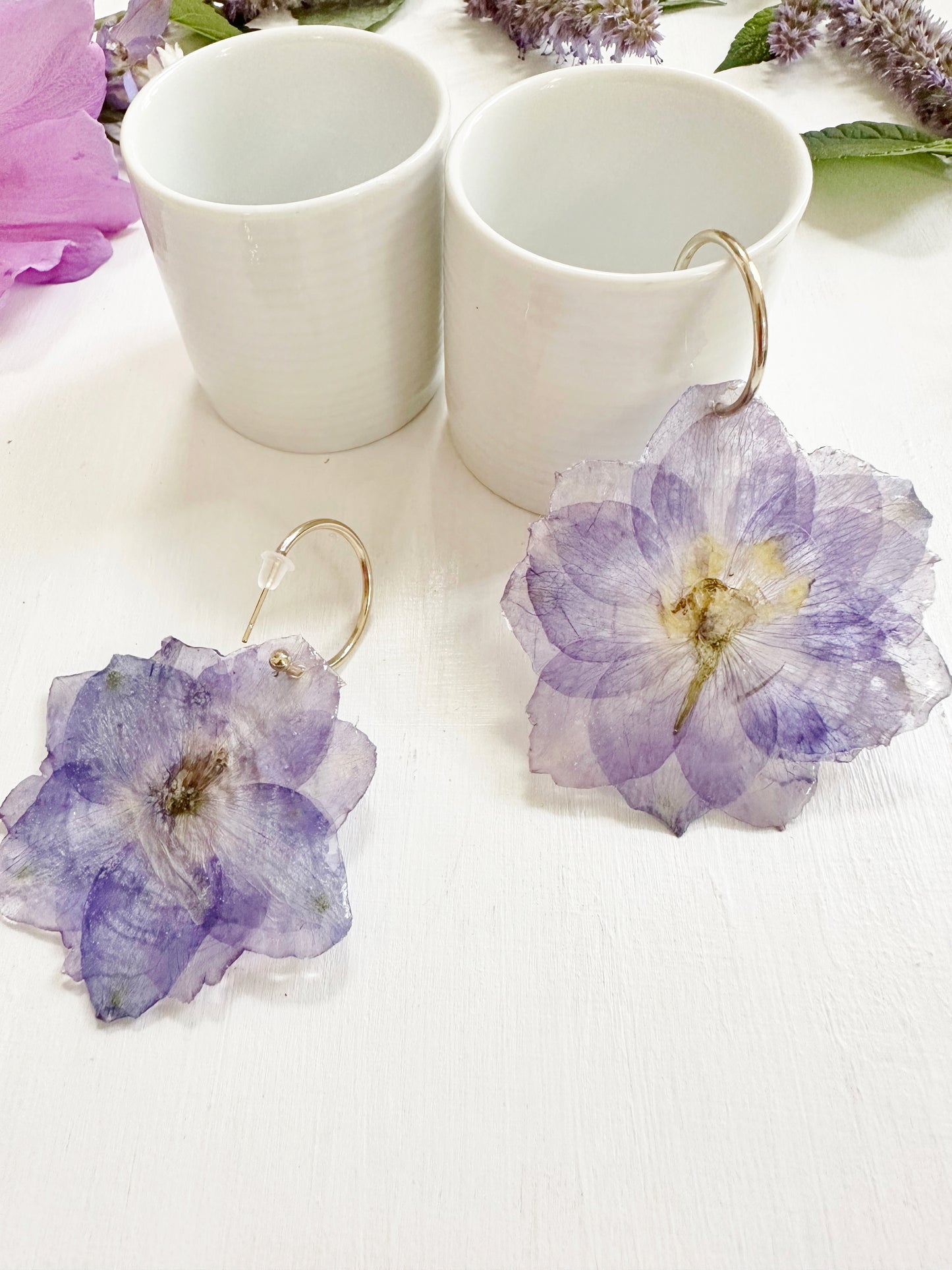 Delphinium Earrings