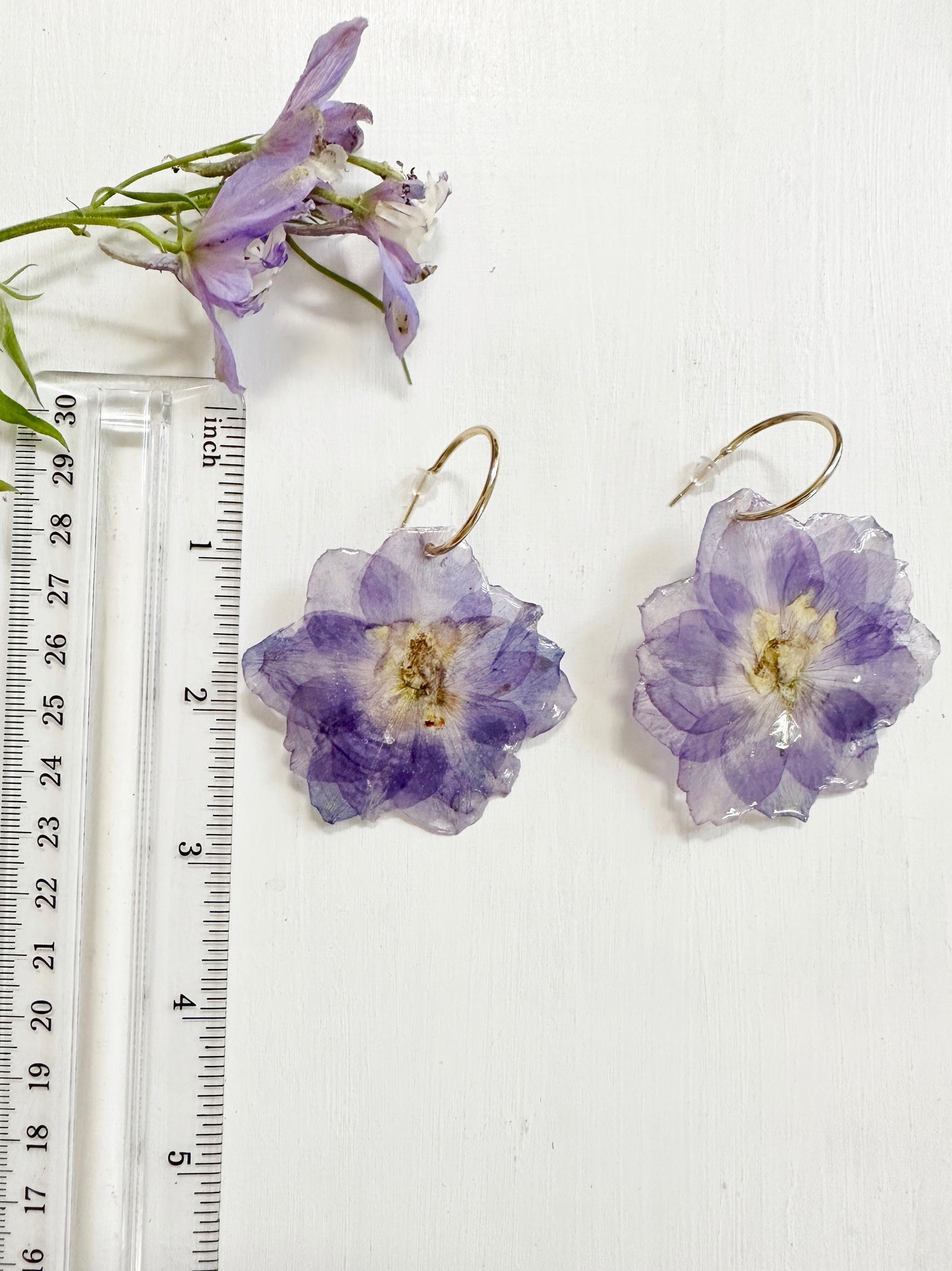 Delphinium Earrings