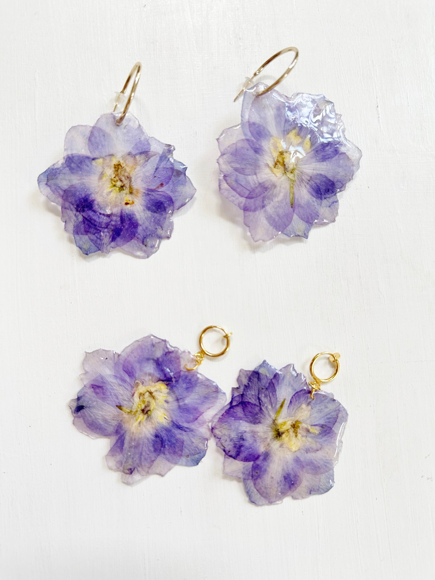 Delphinium Earrings