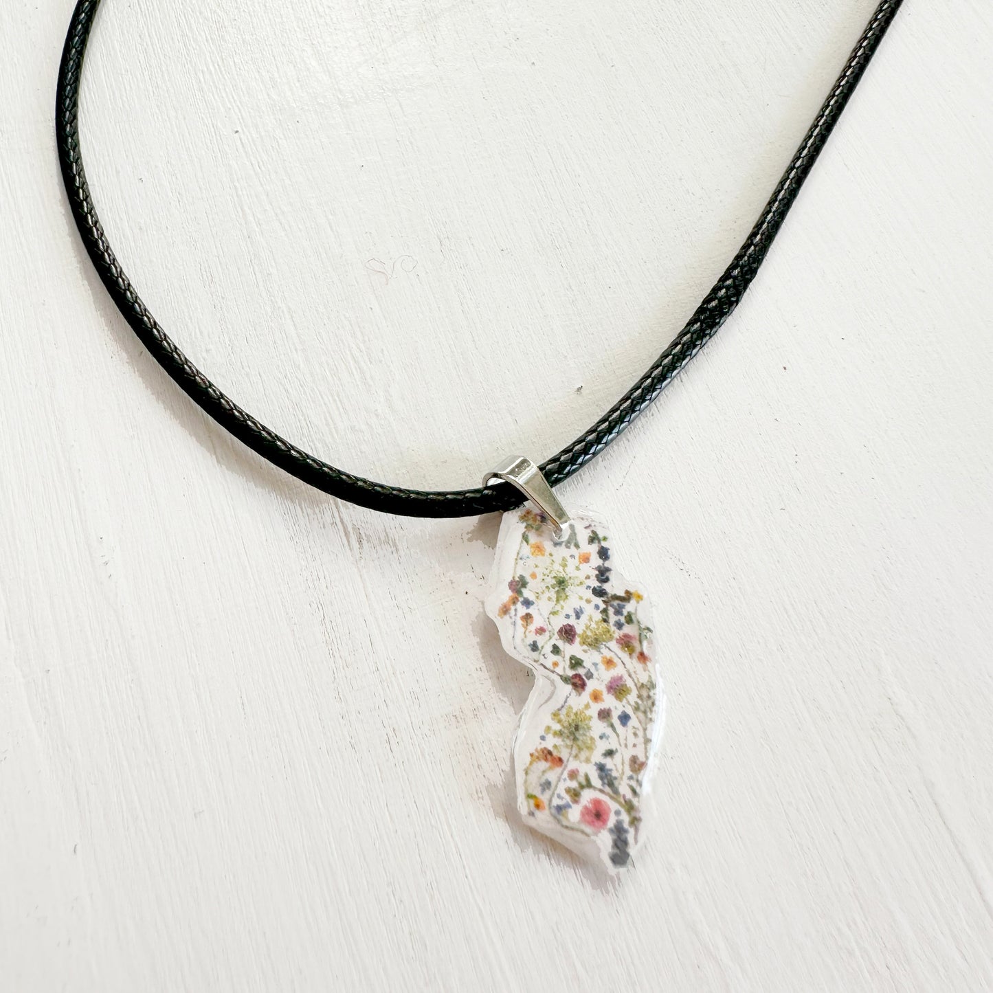 The Garden State New Jersey Necklace