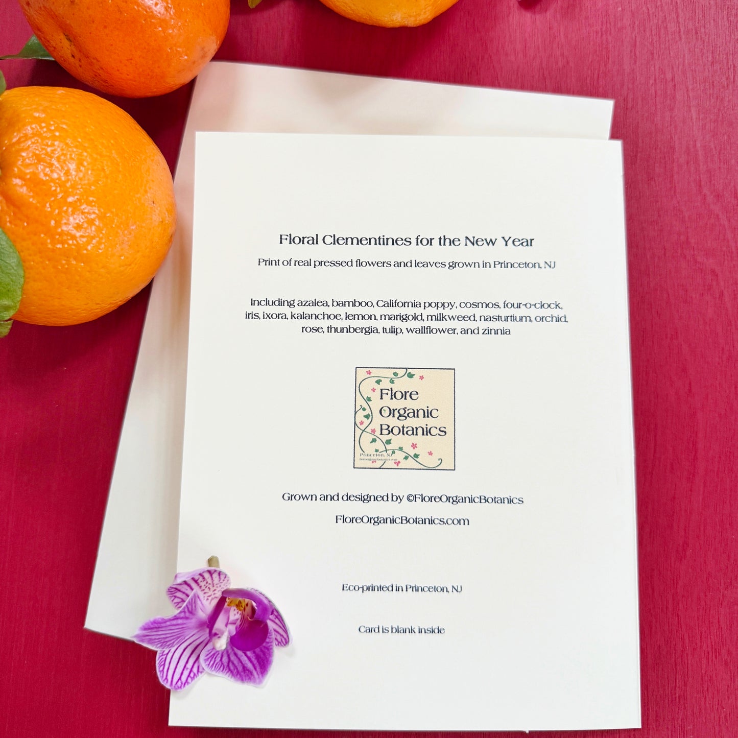 Lunar New Year Mandarin Card