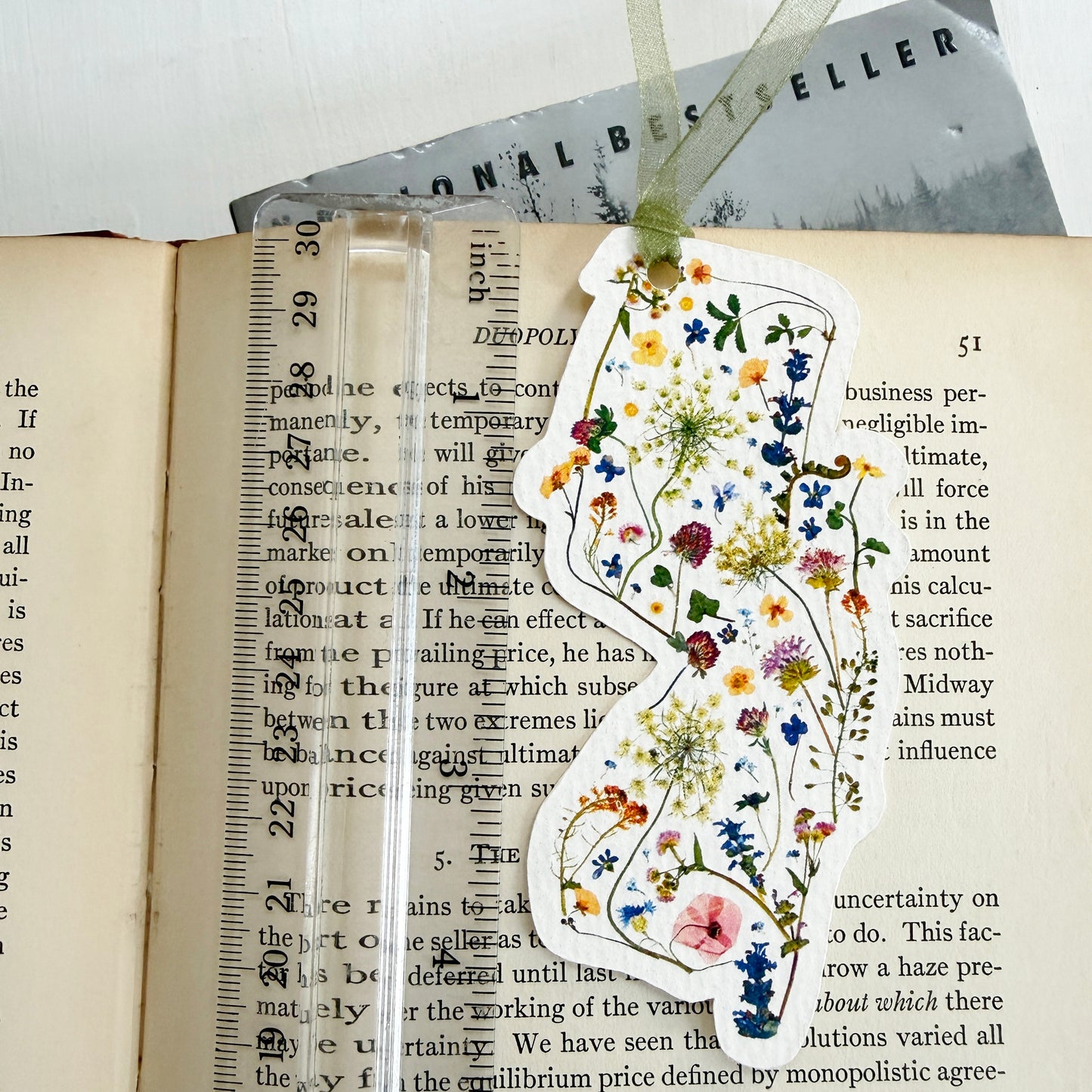 The Garden State NJ Bookmark