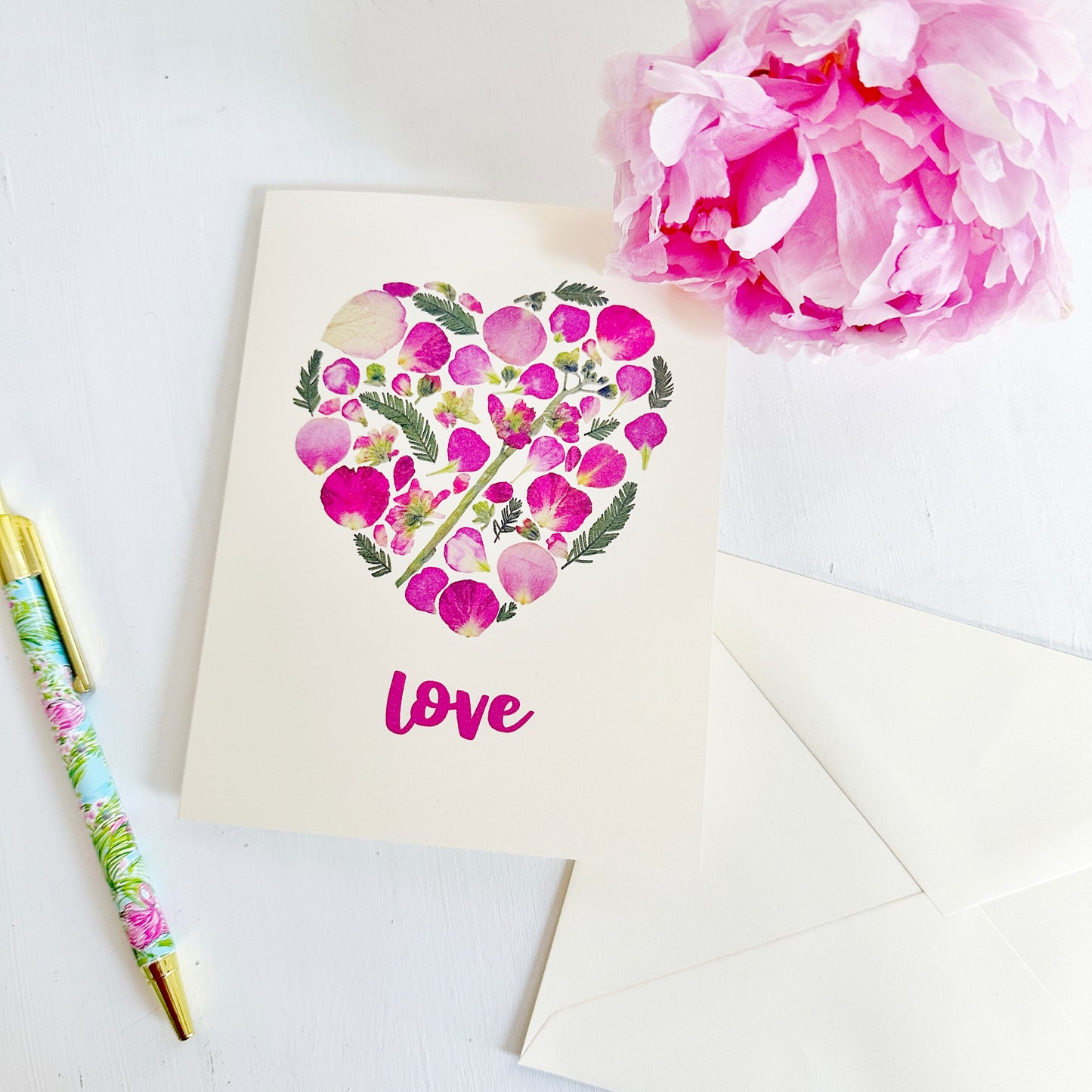 Botanical Love Greeting Card