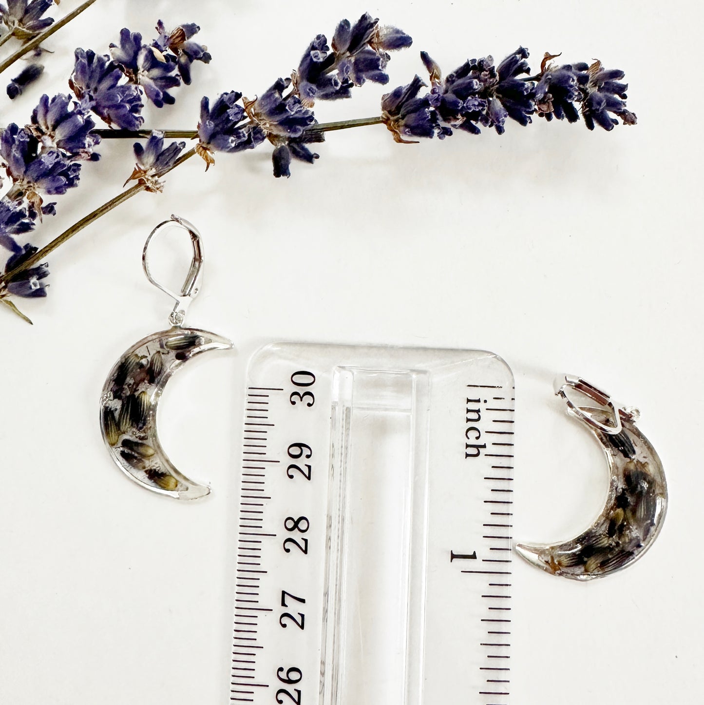 Lavender Moon Earrings