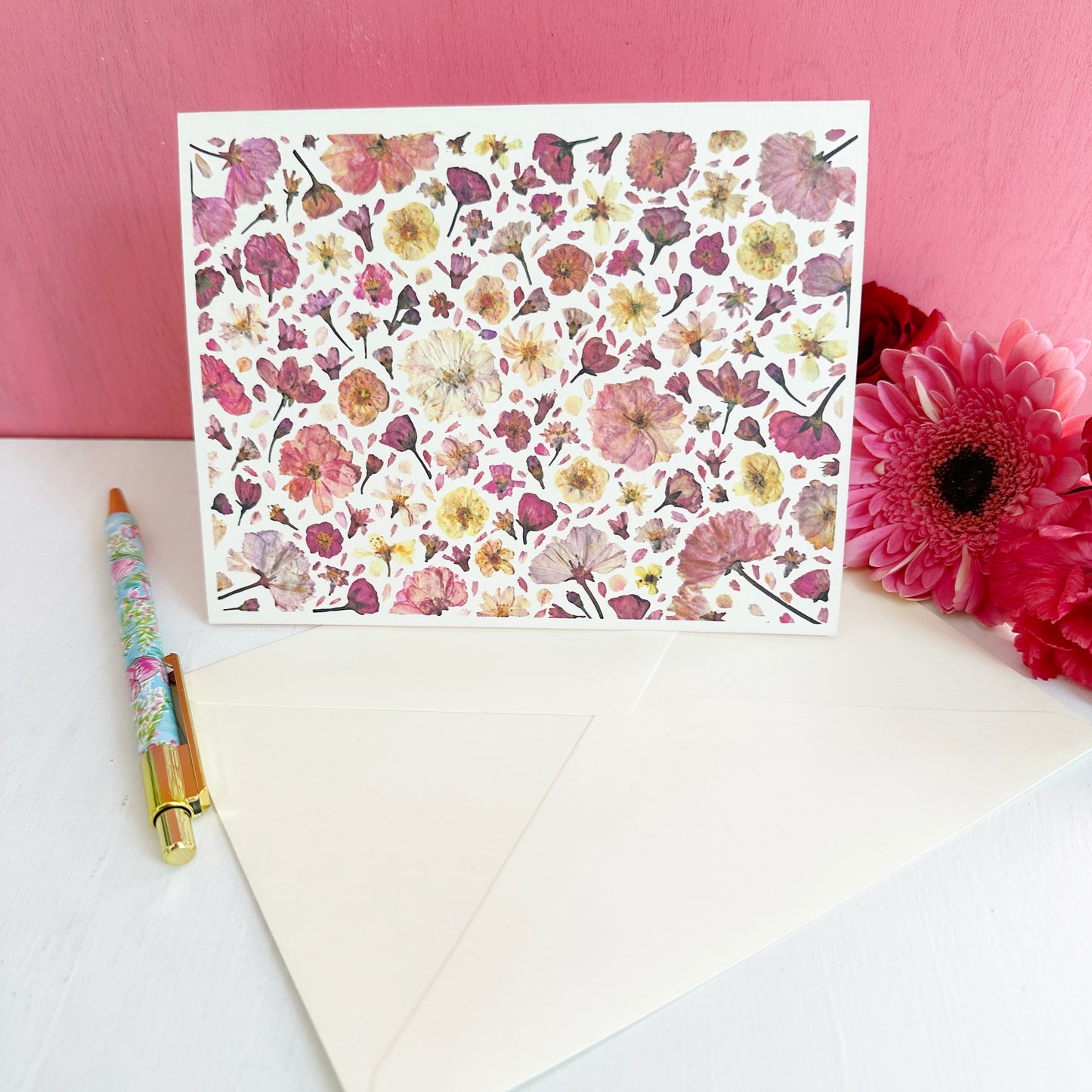 Cherry Blossom Tapestry Card