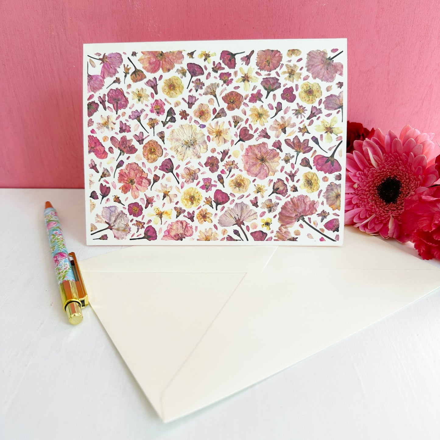 Cherry Blossom Tapestry Card