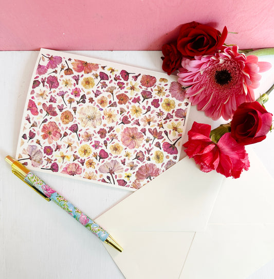 Cherry Blossom Tapestry Card