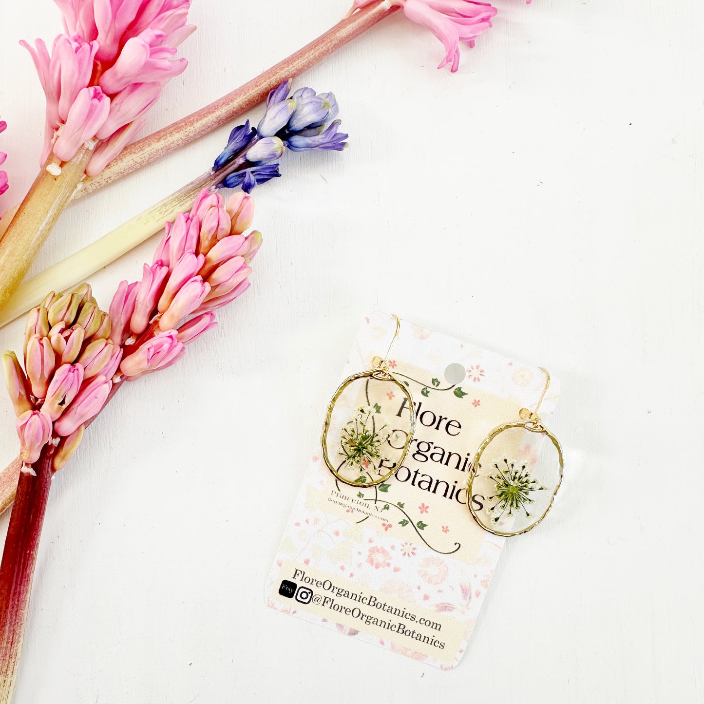 Queen Anne's Lace Earrings