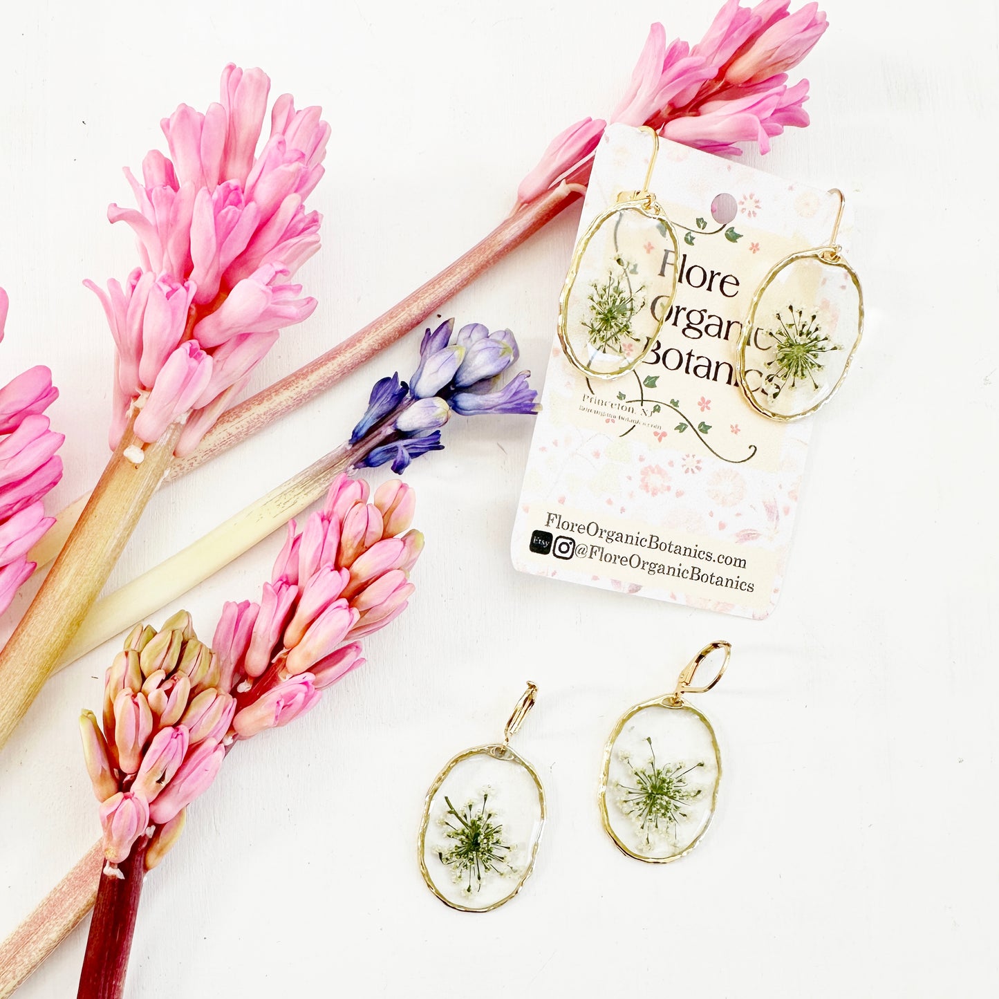 Queen Anne's Lace Earrings