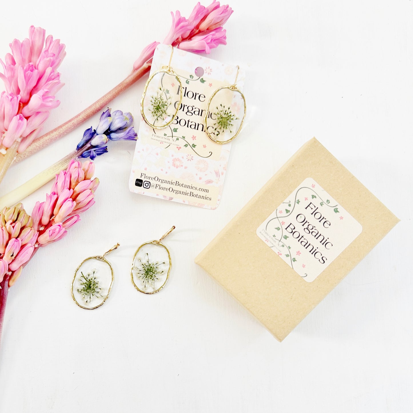 Queen Anne's Lace Earrings