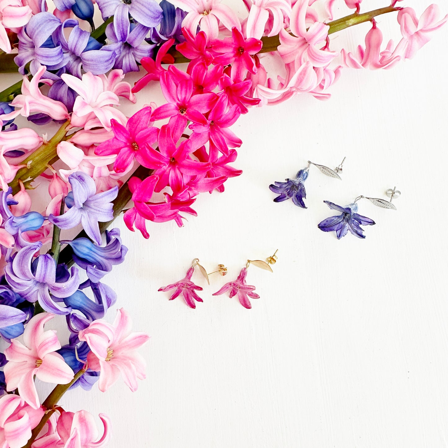 Hyacinth Bells Earrings