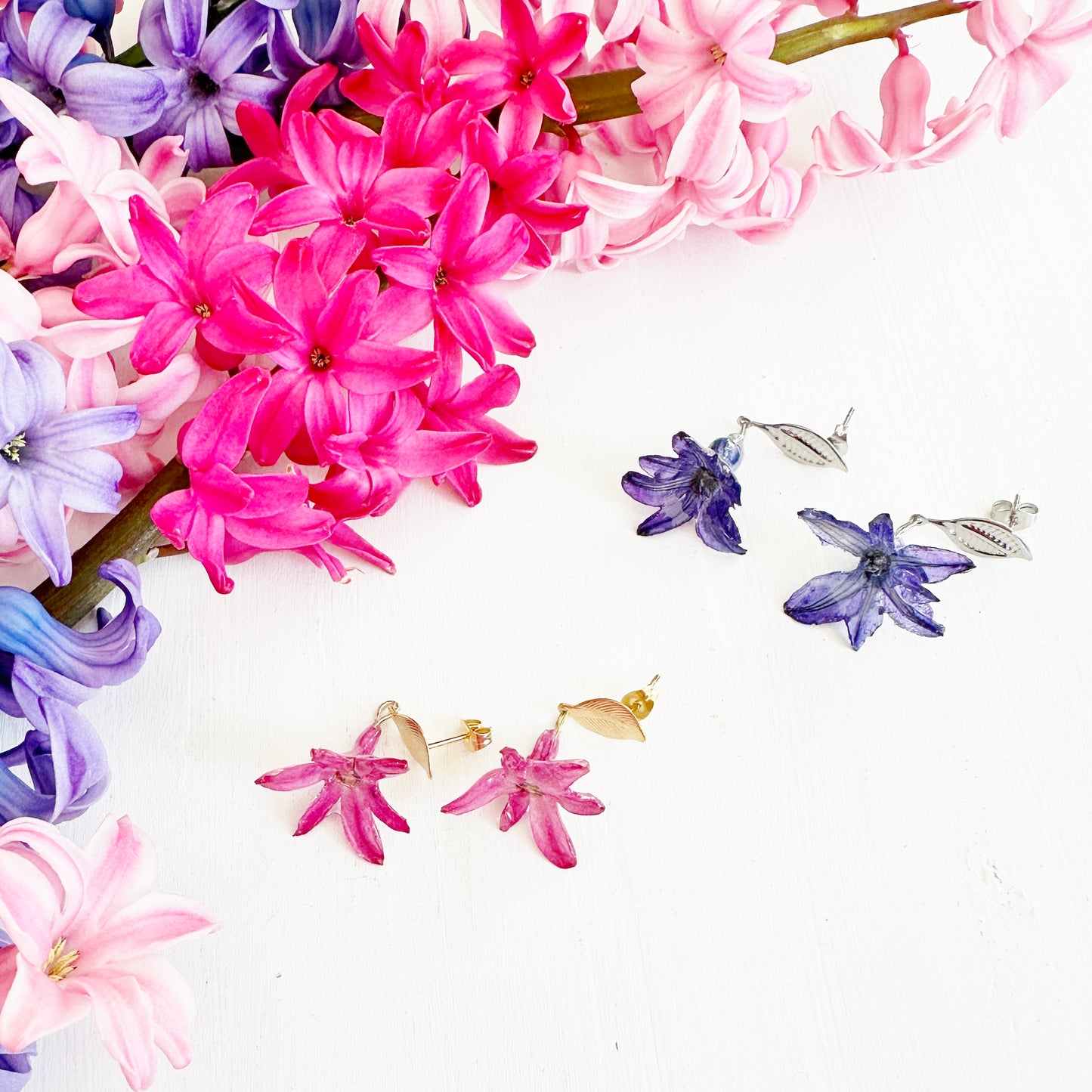 Hyacinth Bells Earrings