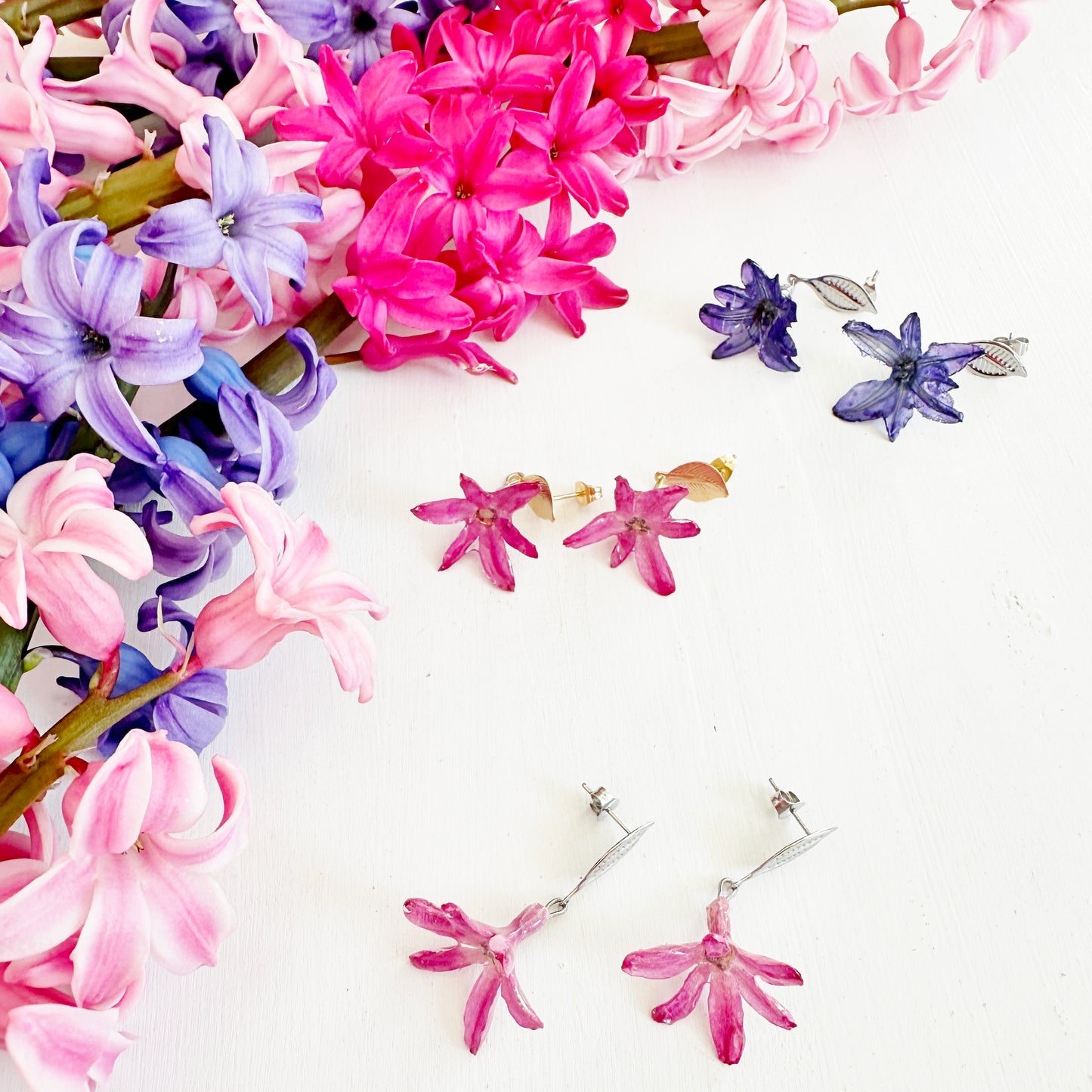 Hyacinth Bells Earrings