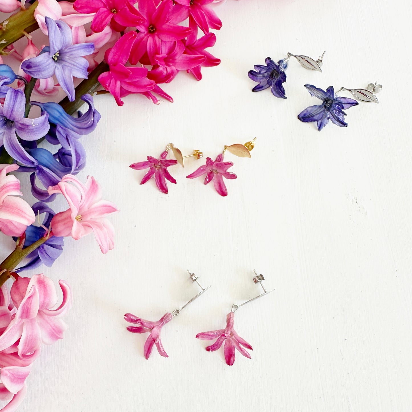 Hyacinth Bells Earrings