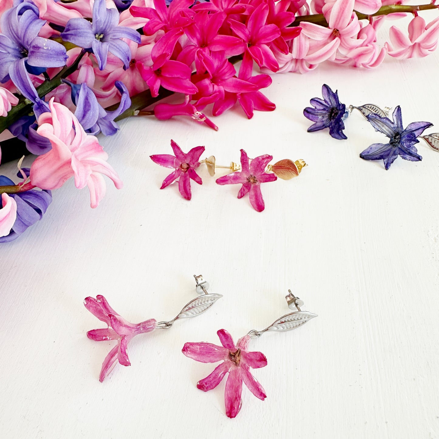 Hyacinth Bells Earrings
