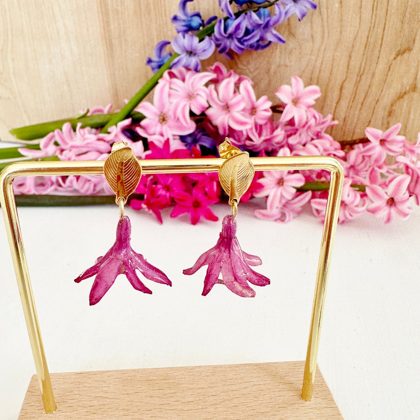 Hyacinth Bells Earrings