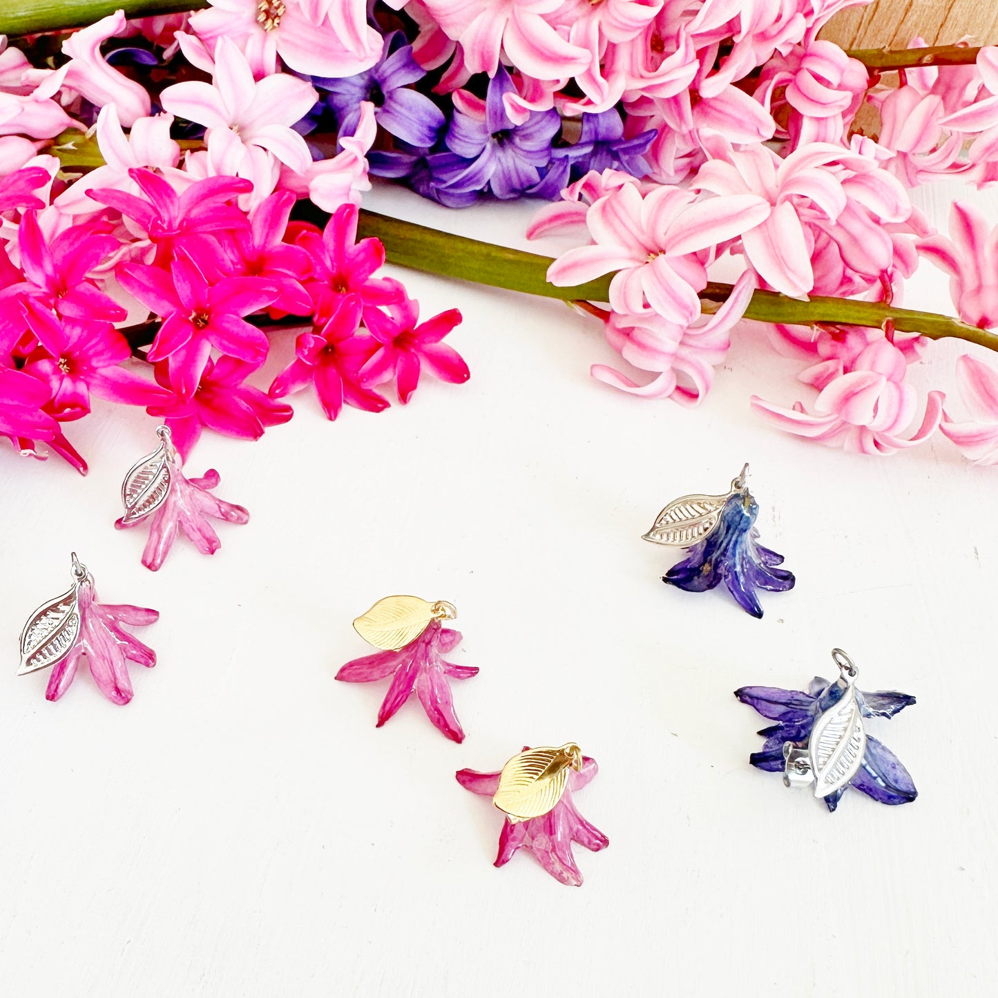 Hyacinth Bells Earrings