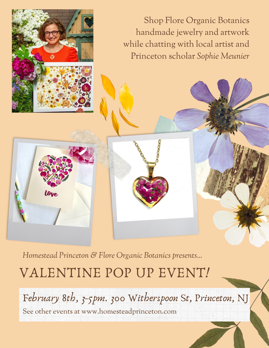 Valentine POP-UP at Homestead Princeton on February 8th!!