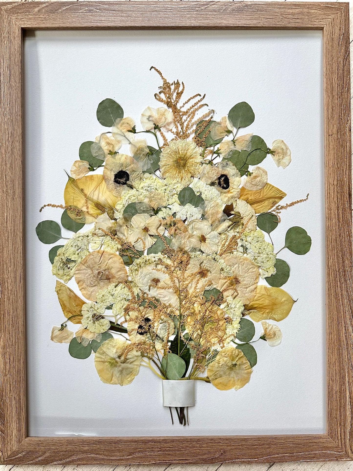 Personalized Pressed Flower Art