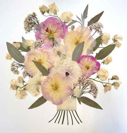 Personalized Pressed Flower Art