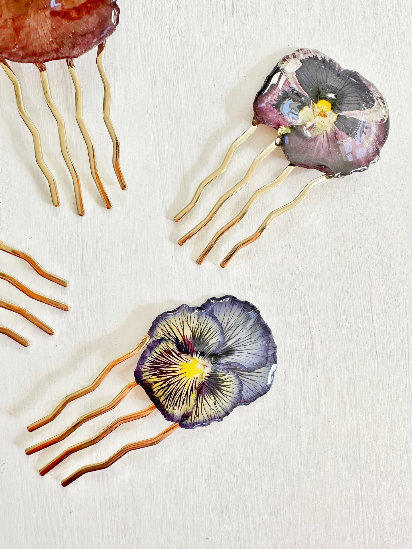 Pansy Hair Forks