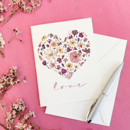 Cherry Blossom Love card