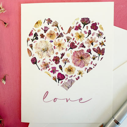 Cherry Blossom Love card