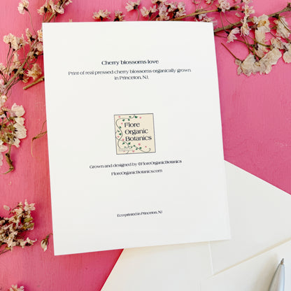 Cherry Blossom Love card