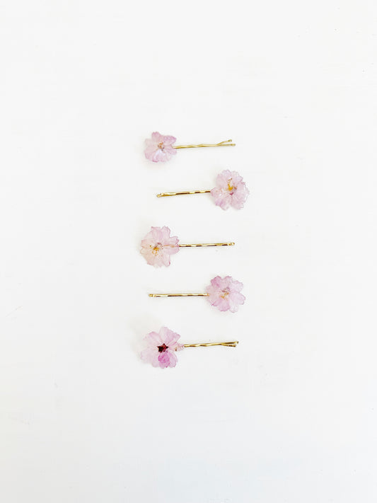 Cherry Blossom Hair Pins (Set of 2)