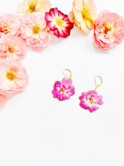 Mini Rose Earrings