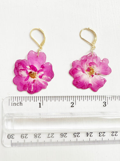 Mini Rose Earrings
