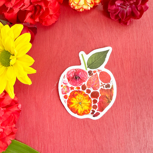 An Apple a Day Sticker