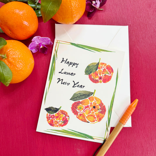 Lunar New Year Mandarin Card