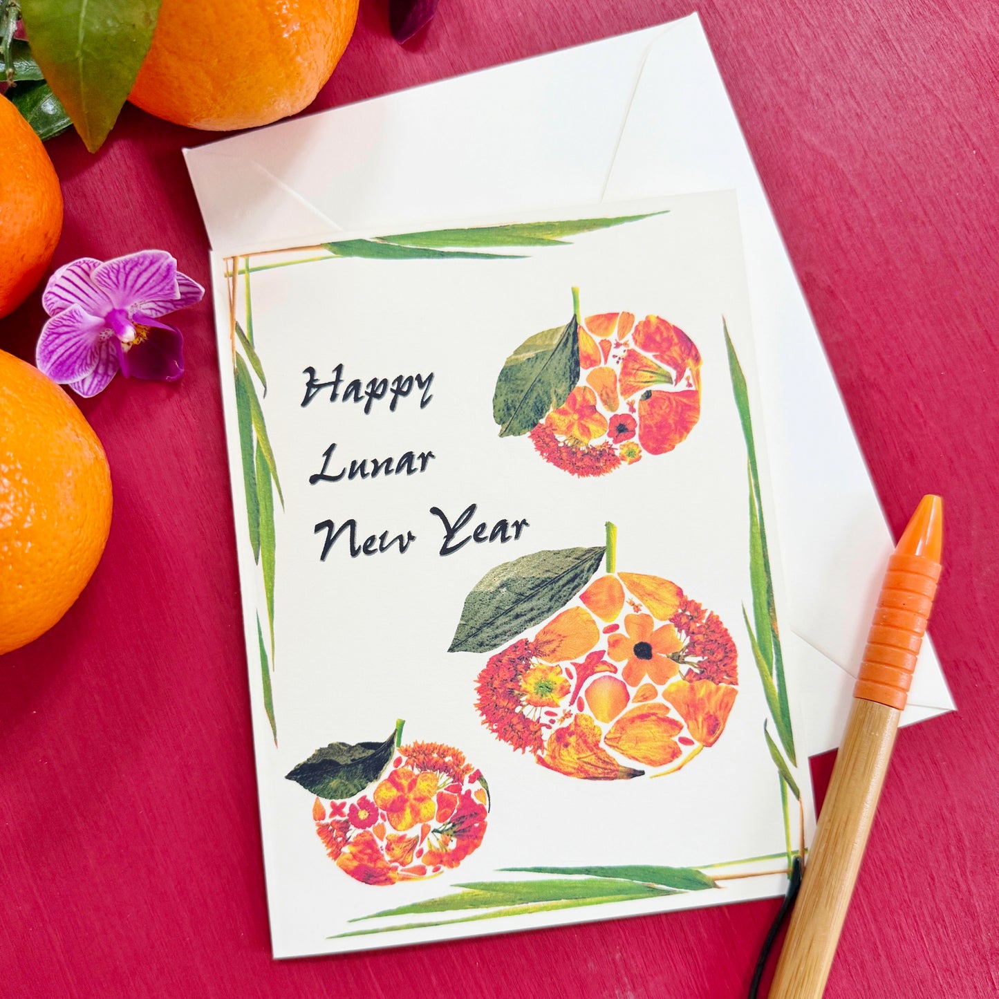 Lunar New Year Mandarin Card